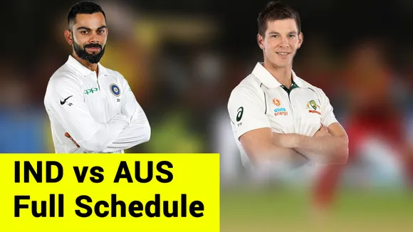 India vs Aus Full Schedule: Where and when will the series take place