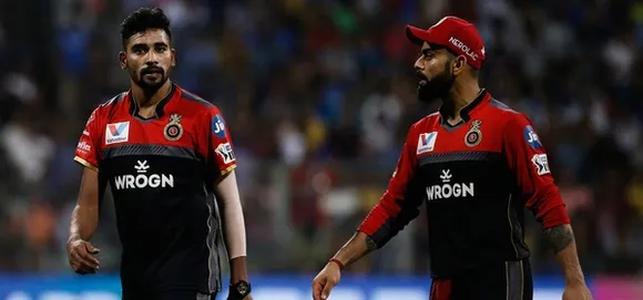 Virat Kohli is in supportive role for Mohammed Siraj, Watch this video