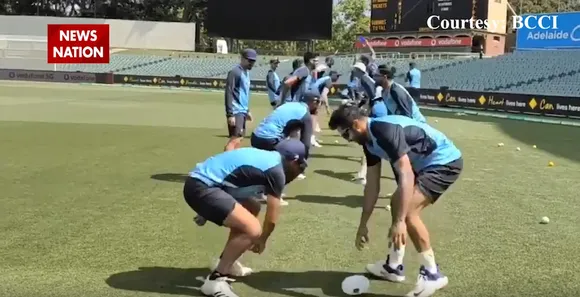 Ind Vs Aus:First prectice session of Team Indai, watch exclusive video