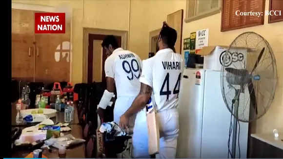 Ind VS Aus : Exclusive video of Indian dressing room