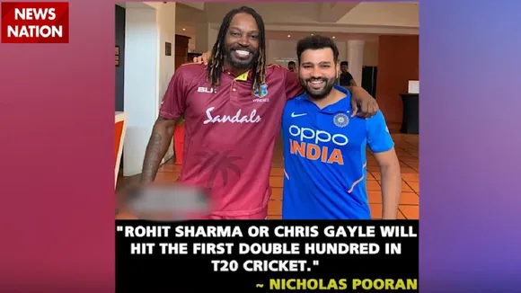 IndVsEng: Only Rohit Sharma and Chris Gayle can first double century