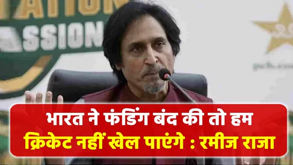 We will not be able to play cricket if India stops funding: Rameez Raj