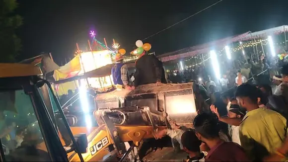 Bulldozer bhadohi