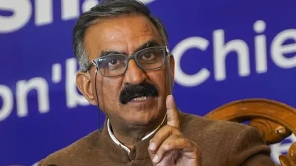 CM Sukhvinder Sukhu