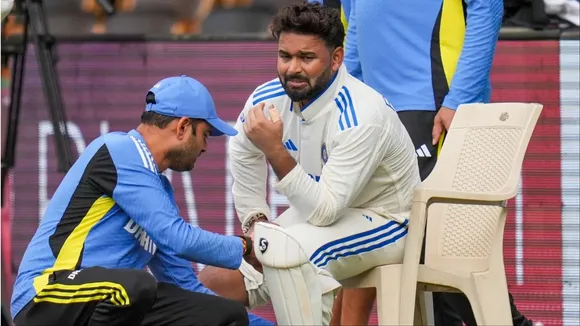 ऋषभ पंत इंजरी
