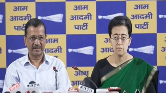 atishi and kejriwal
