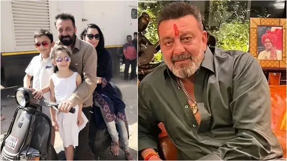 Sanjay dutt scooter