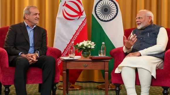 PM Modi's meeting with Iranian President Pezeshkian