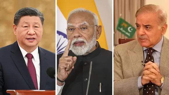 Xi Jinping PM Modi Shehbaz Sharif