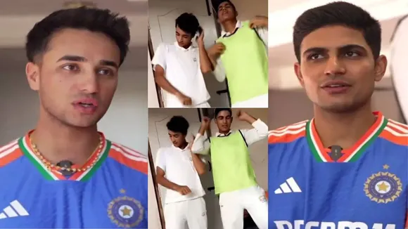 Shubman Gill and Abhishek Sharma dance video goes viral fans react 