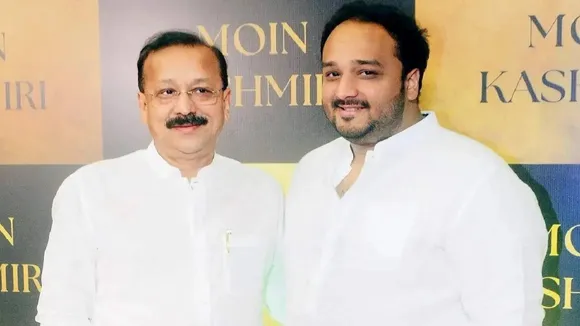 Baba Siddiqui and Zeeshan Siddiqui