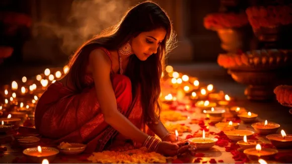 Diwali photo ideas
