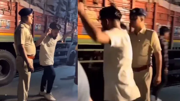 viral video policeman