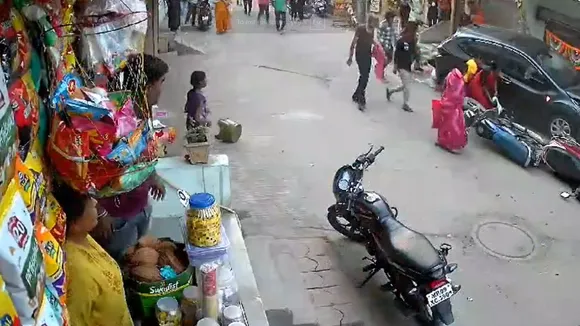 indore accident viral video