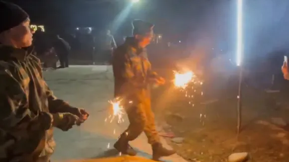 Army Jawan Diwali Celebration