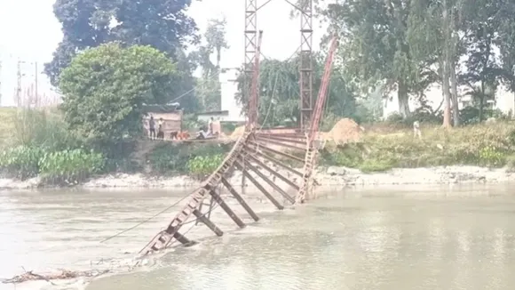 roorkee bridge collapsed