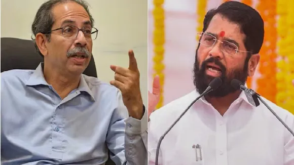 uddhav and eknath shinde face to face