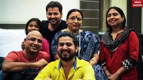 Sharda Sinha family