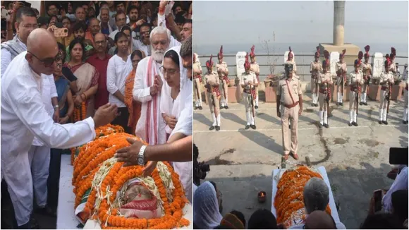 sharda sinha funeral