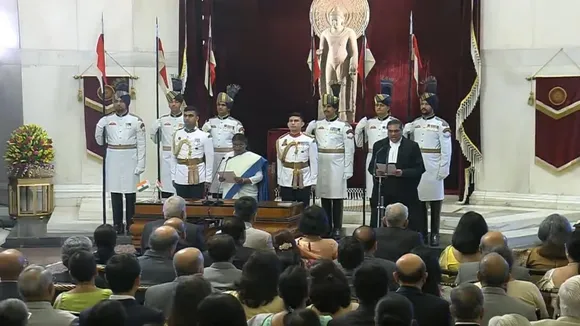 CJI Sanjiv Khanna takes oath