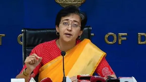 Atishi Marlena in delhi