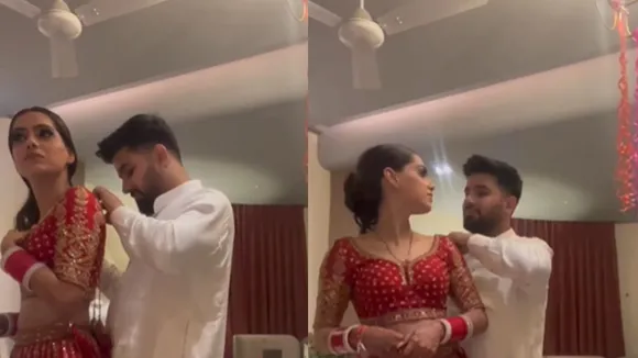 COUPLE WEDDING FIRST NIGHT