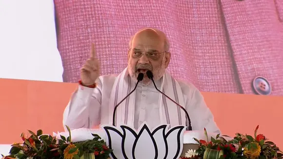Amit Shah in Dhambad