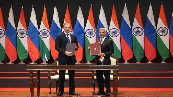Jaishankar-Manturov made future plan of FTA