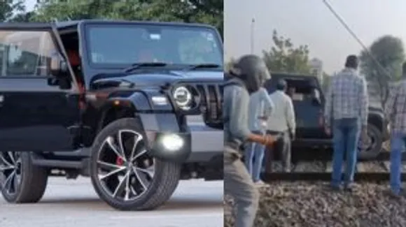 jaipur thar viral video
