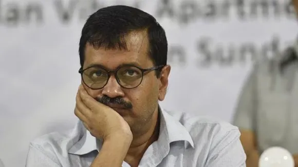 kejriwal sad pic