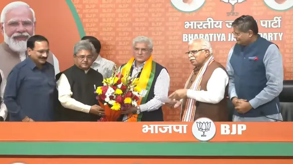 Kailash Gahlot Joins BJP