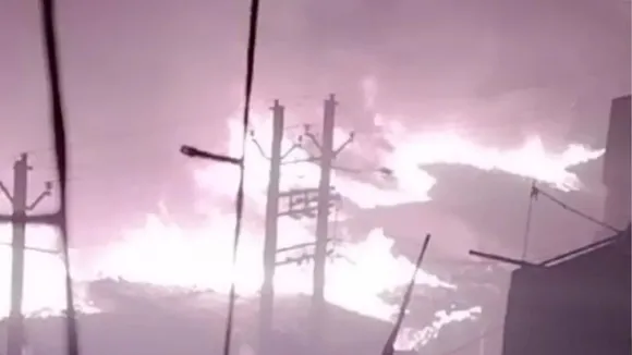 Bawana fire broke out