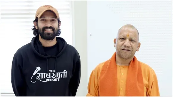 Vikrant Massey meets Cm Yogi 