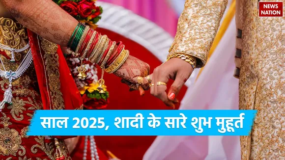 Wedding Dates in 2025