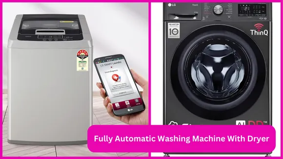 Fully Automatic Washing Machine With Dryer