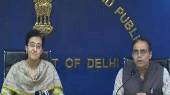 CM Atishi Marlena in delhi