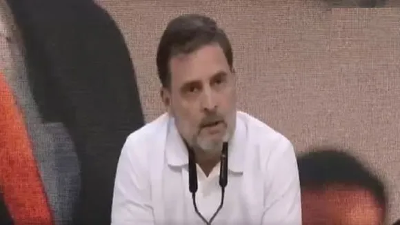 rahul gandhin on adani