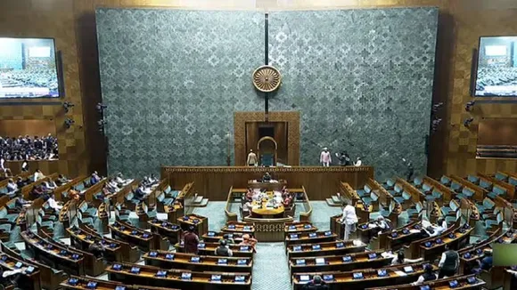 lok sabha adjoined