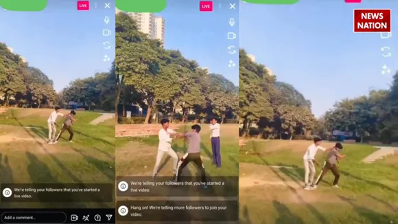 instgram live fight