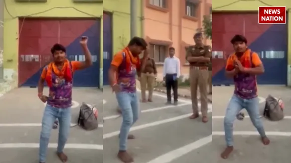 oung man danced after being released from jail11