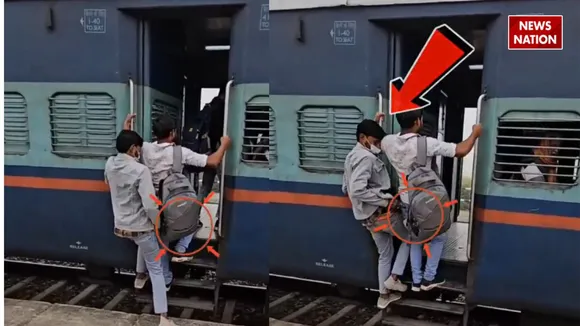 train video viral news
