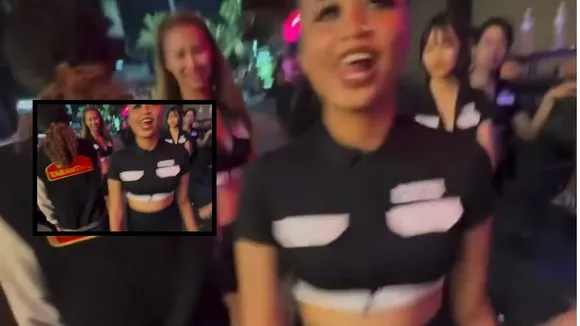 Thailand nightlife trending viral video