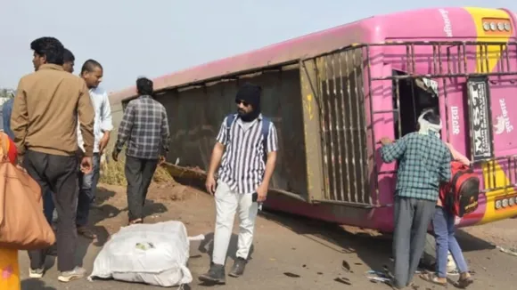 Khargone bus accident