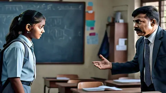 latur school teacher