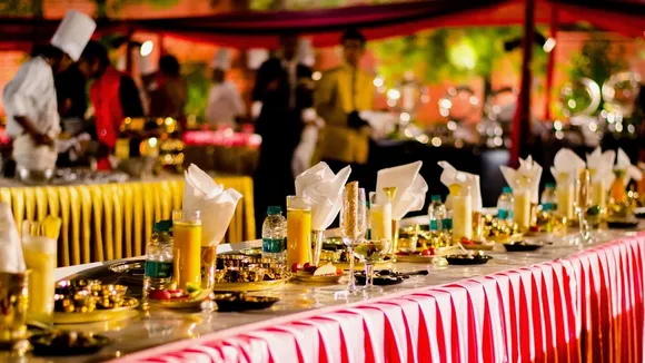 indian wedding food