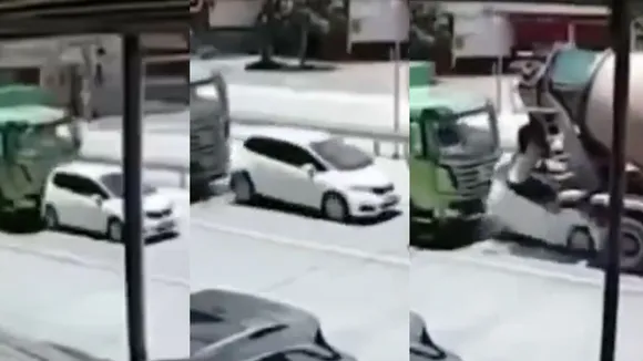 car accident video viral