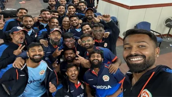Baroda-SMAT-Hardik-Pandya record