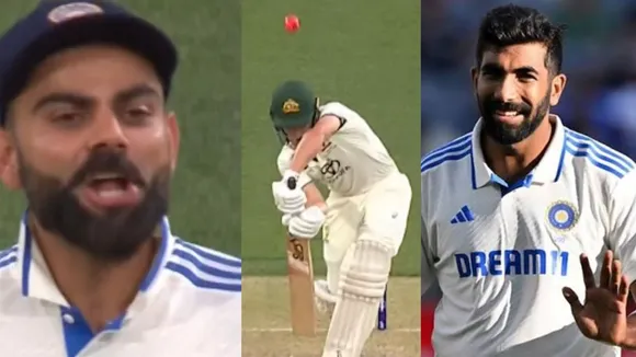 Virat Kohli sledges Nathan McSweeney for not being able to play Jasprit Bumrah