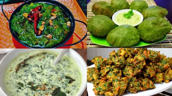 Palak recipe in hindi