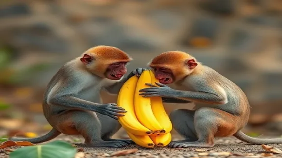 monkey fight